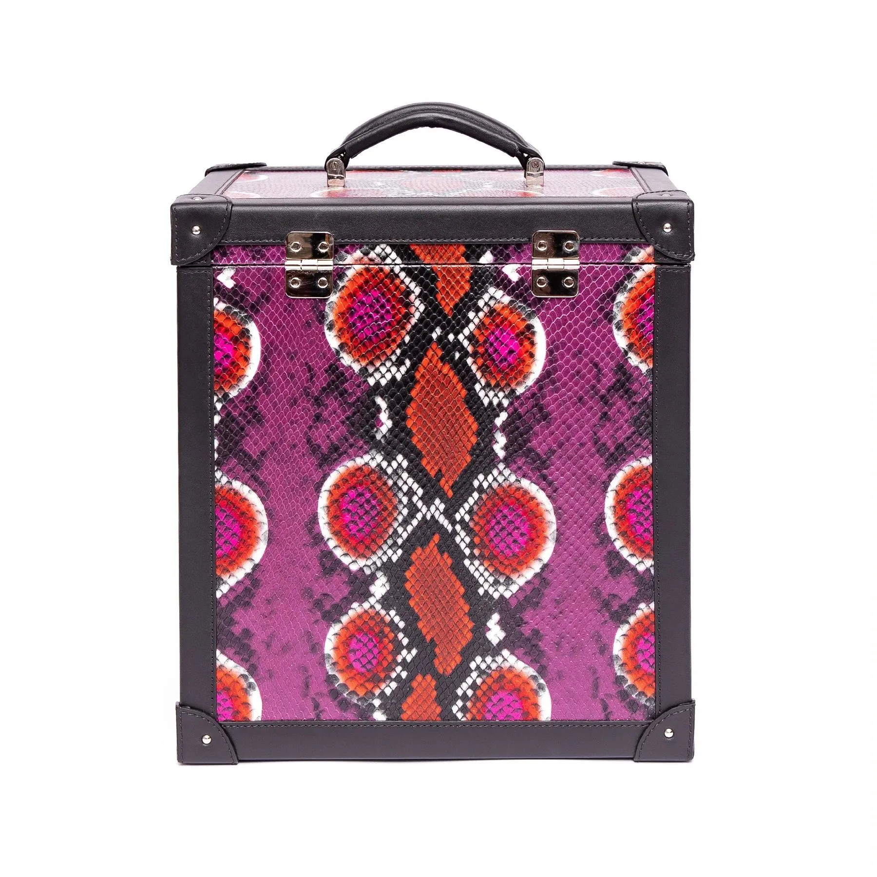 Rapport - Amour Deluxe Jewelry Trunk in Pink Leather | J156