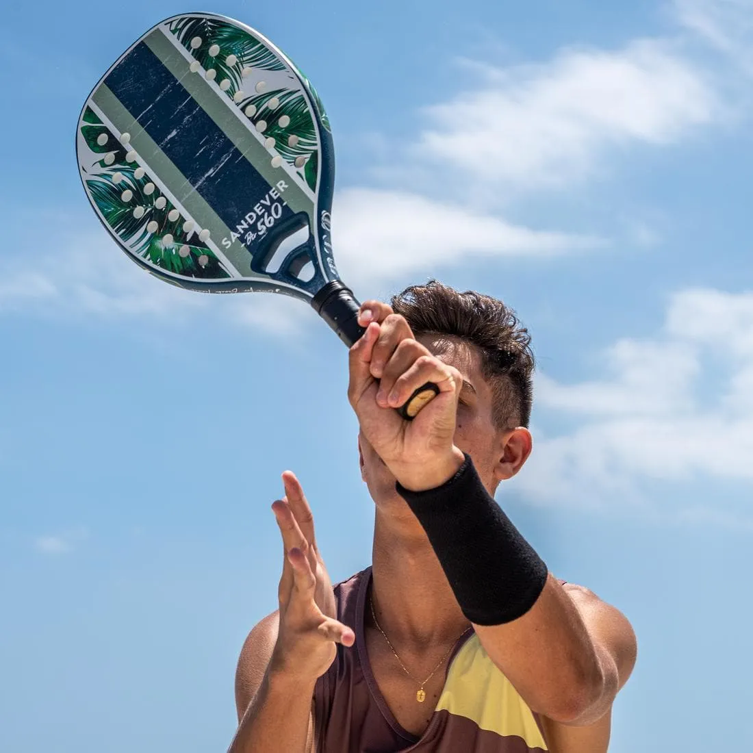 raquette de beach tennis BTR 560 B