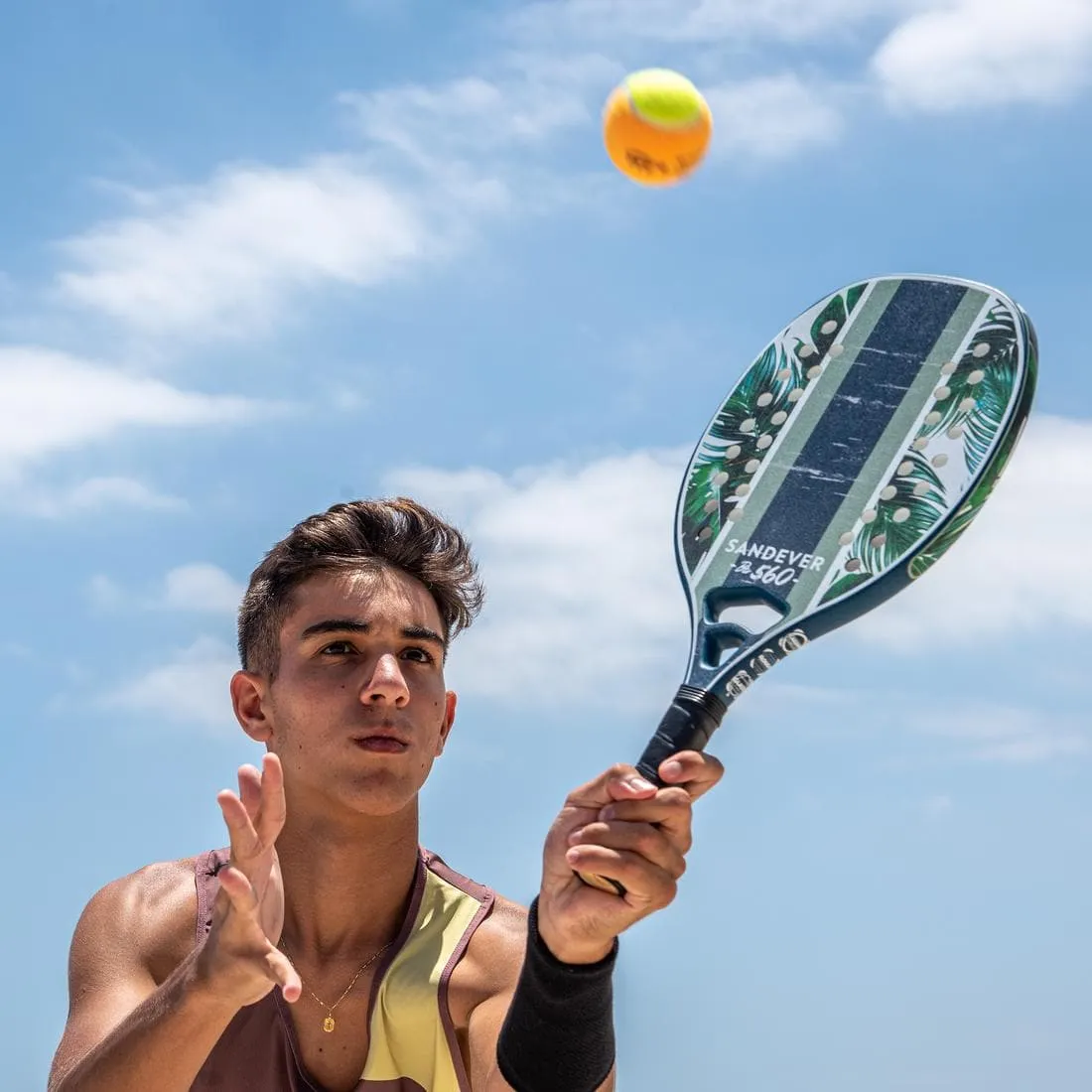 raquette de beach tennis BTR 560 B