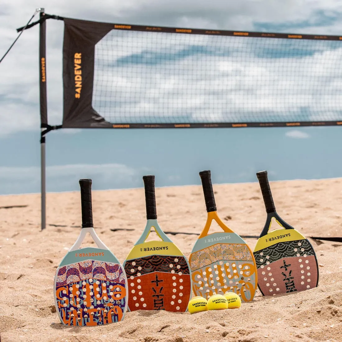 raquette de beach tennis BTR 560 BL RED
