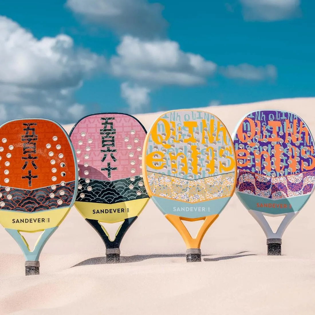 raquette de beach tennis BTR 560 BL RED