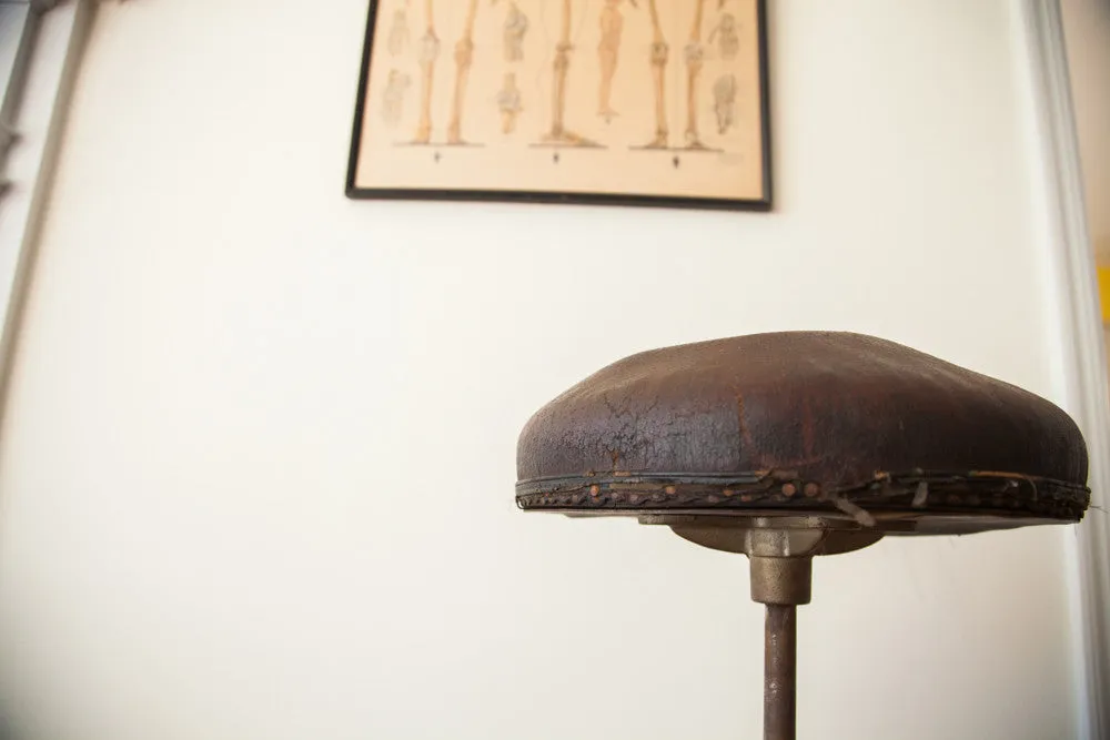 Rare 1920's Antique Genothalmic Shuron Medical Stool