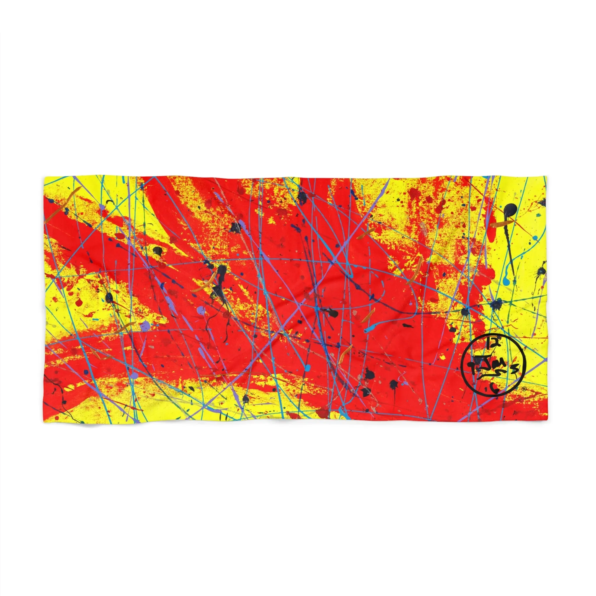 Red Rocket Beach Towel by Jumper Maybach®