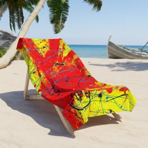 Red Rocket Beach Towel by Jumper Maybach®