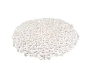 Relief Platter in Crystal