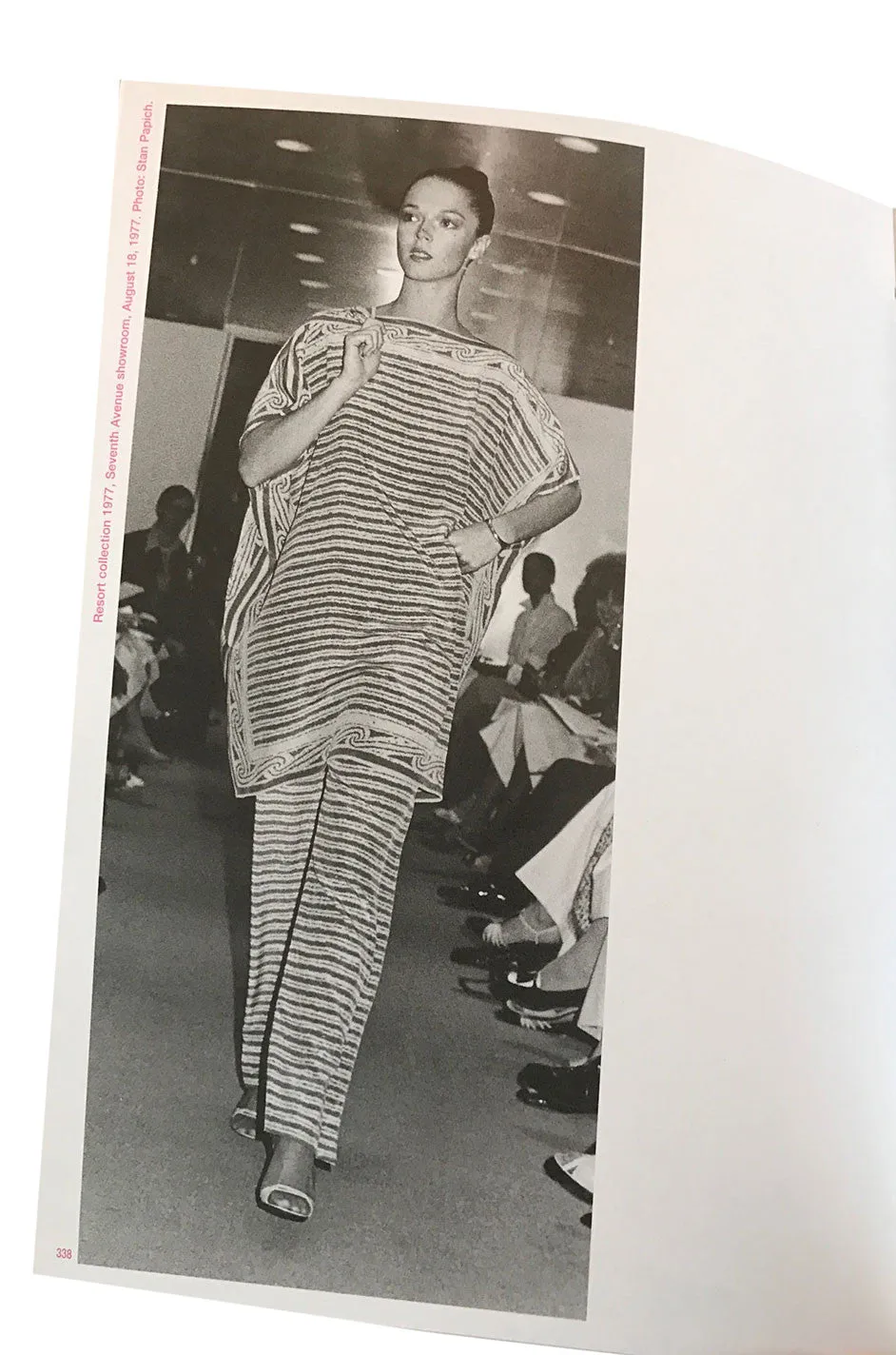 Resort 1977 Halston Bias Spiral Cut Silk Caftan Dress