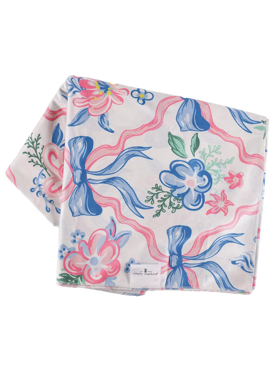 Ribbon Design Towel