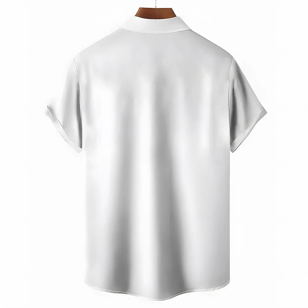 Ridiculous Doctor Costume Printing Short Sleeve Shirt 2412008346