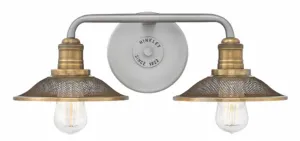 Rigby 2 LIght Vanity- Antique Nickel