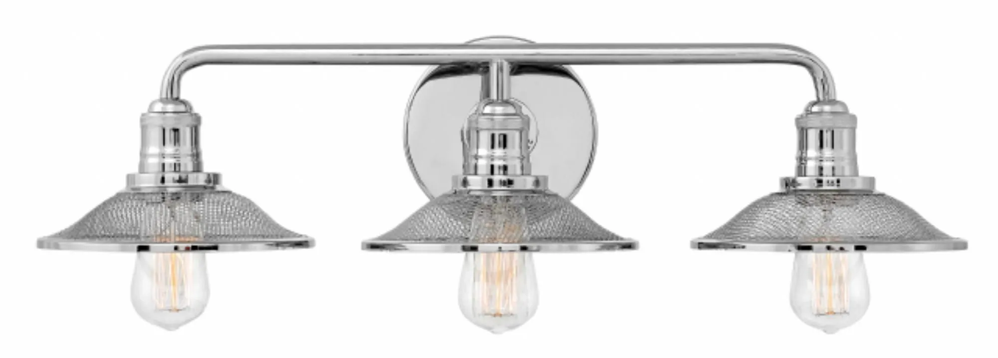 Rigby 3 Light Vanity- Polished Nickel