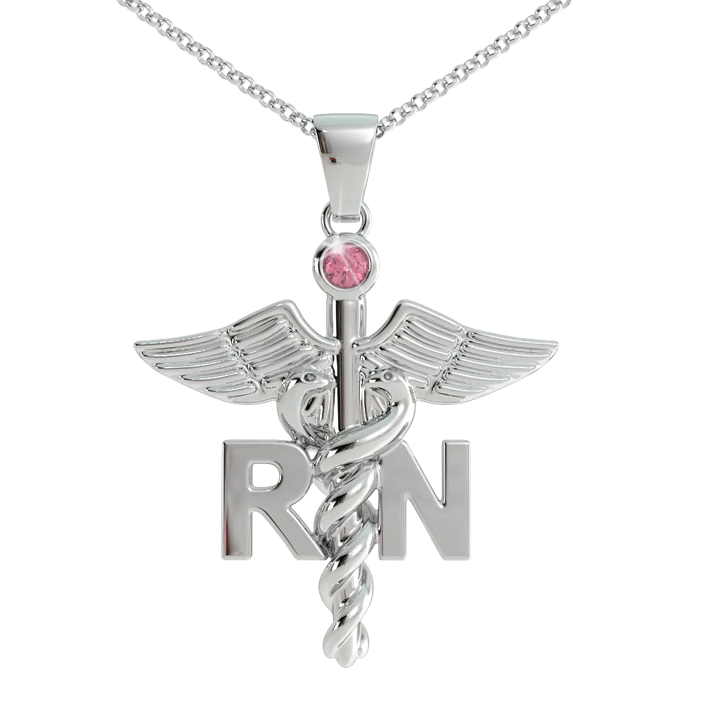 RN Birthstone Pendant