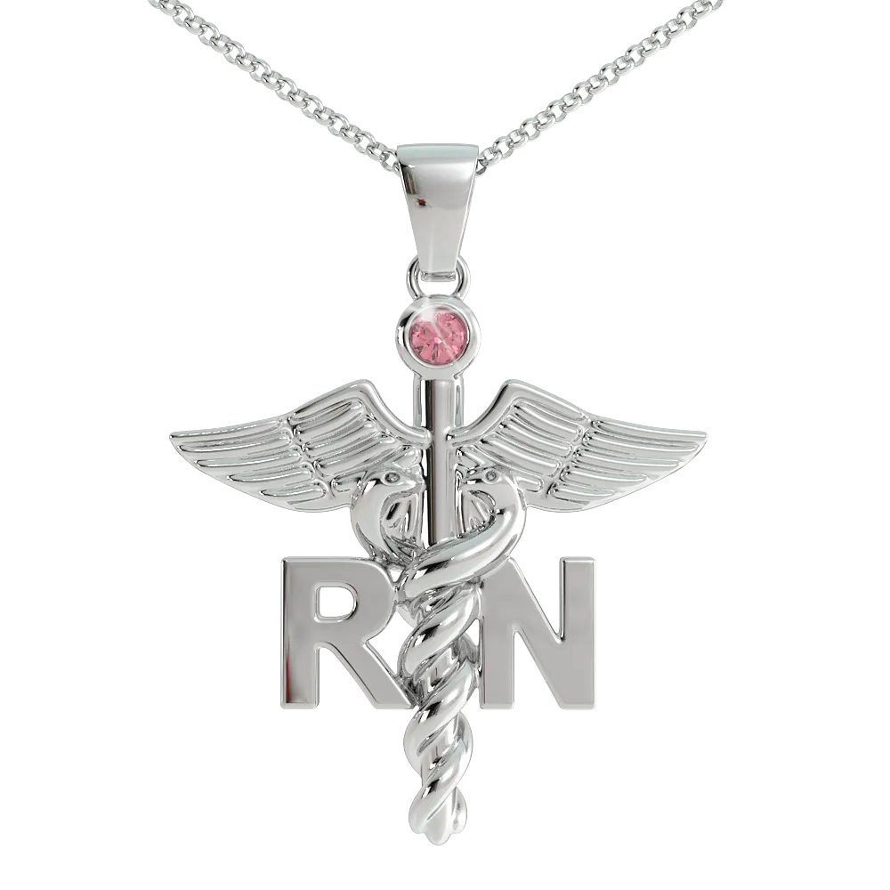 RN Birthstone Pendant