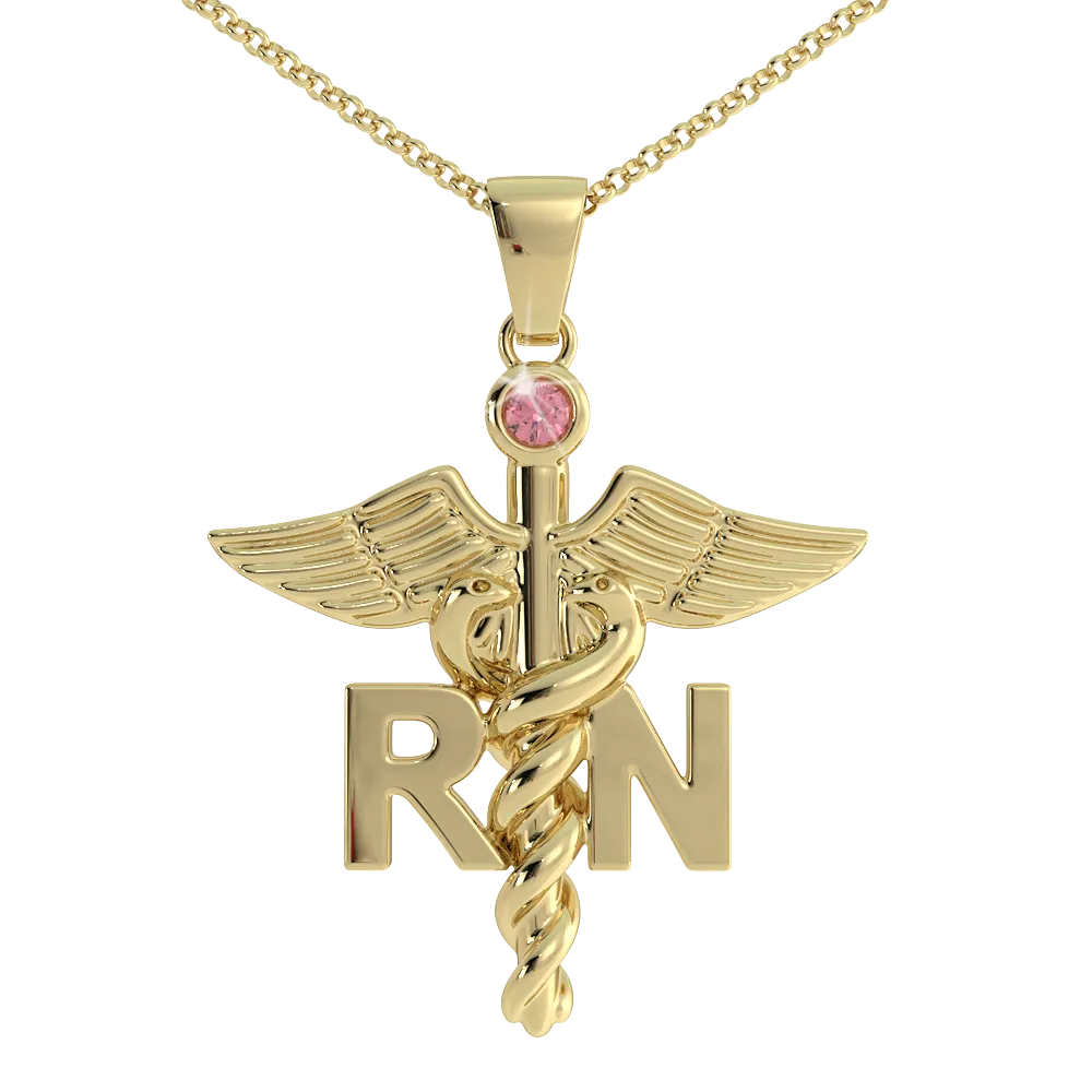 RN Birthstone Pendant