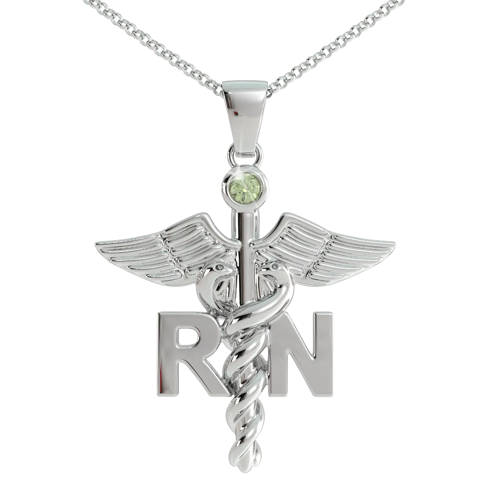 RN Birthstone Pendant