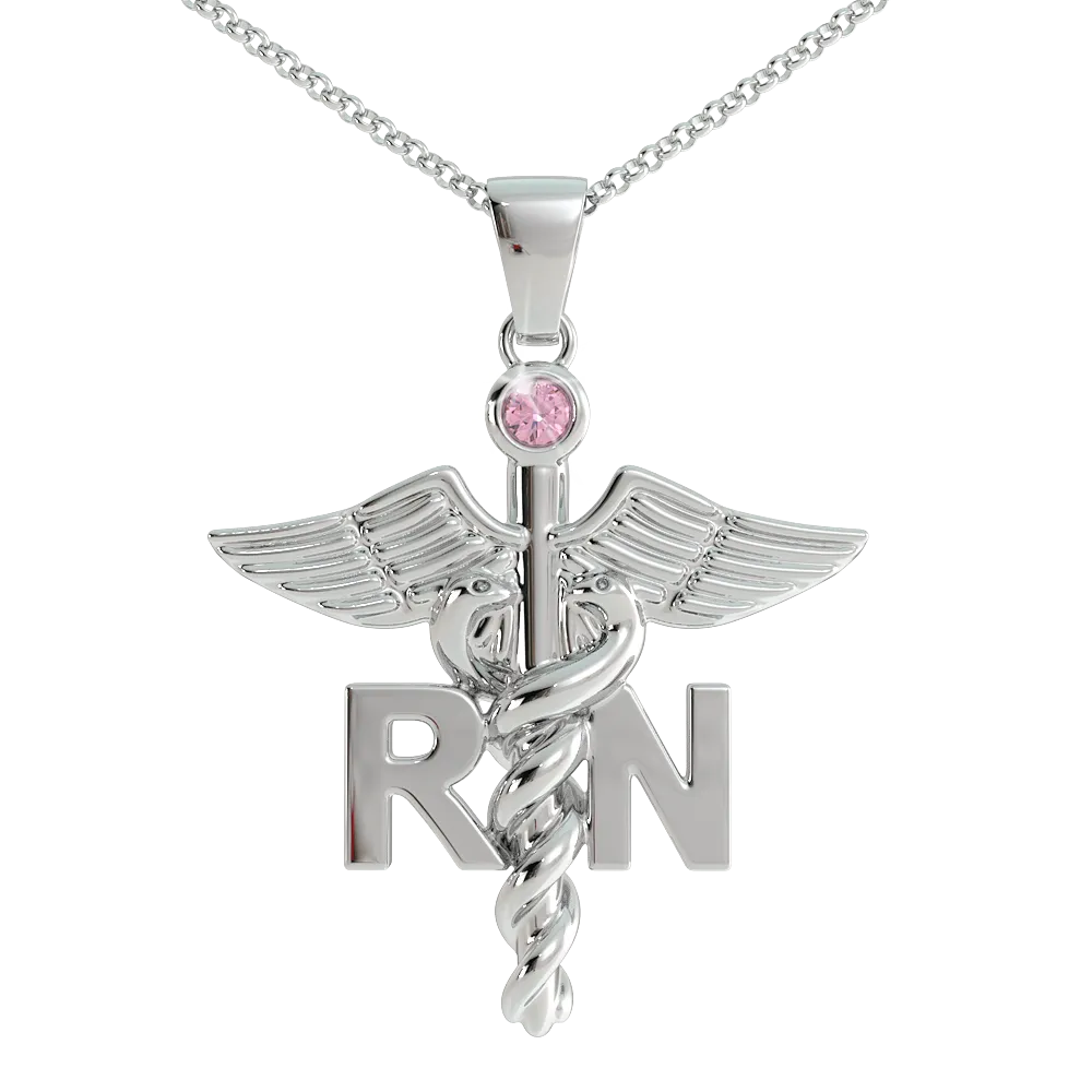RN Birthstone Pendant