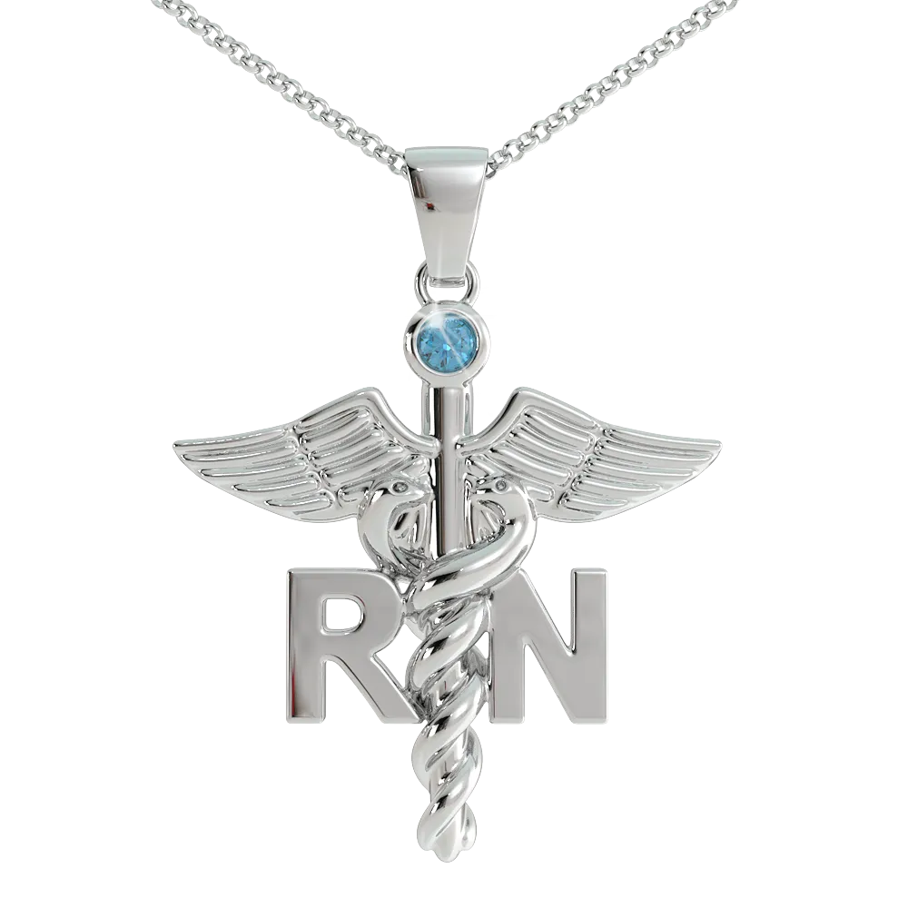 RN Birthstone Pendant
