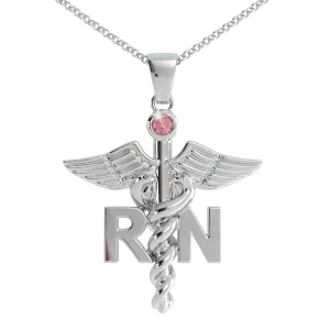 RN Birthstone Pendant