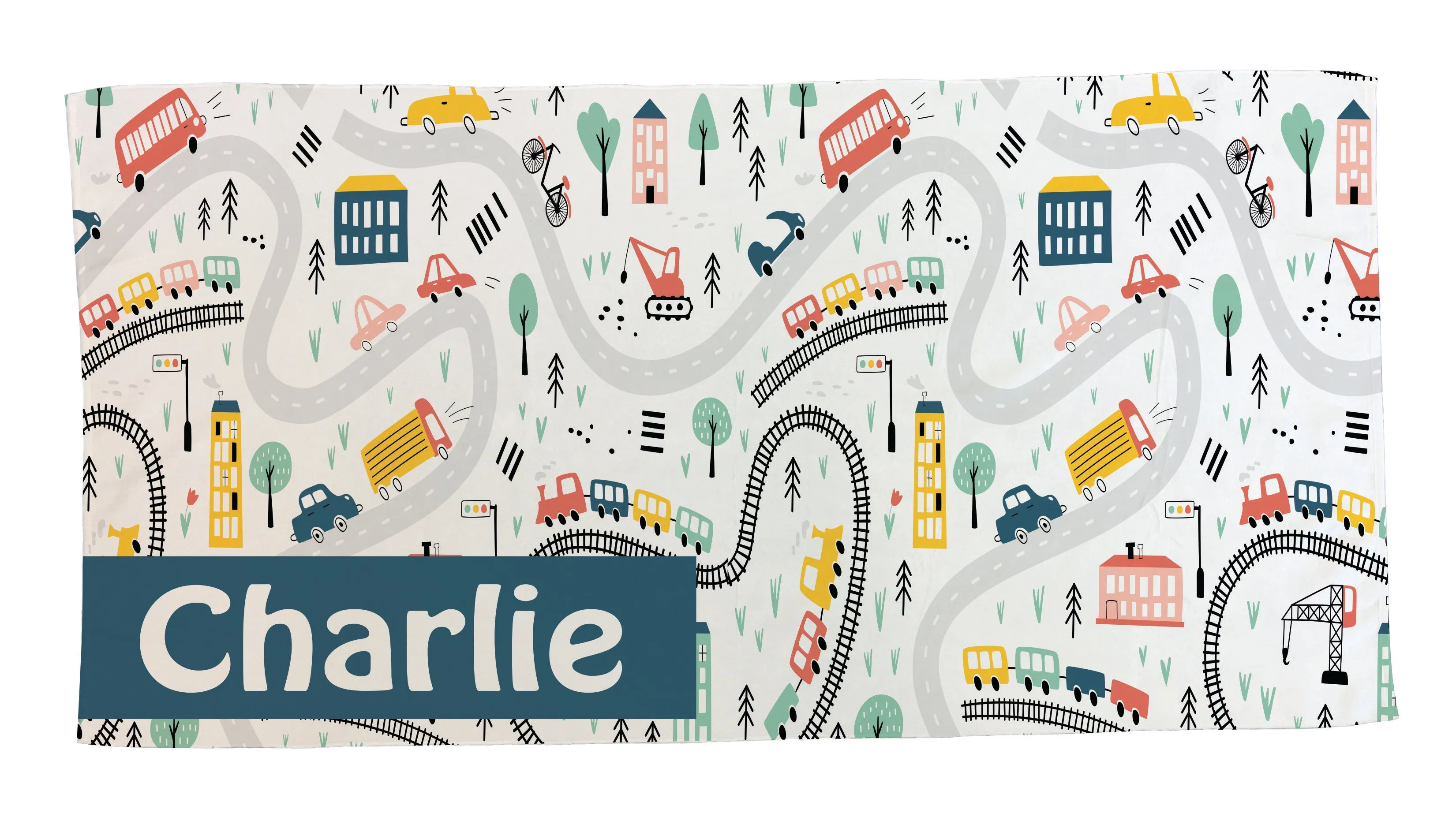 Road Map Towel