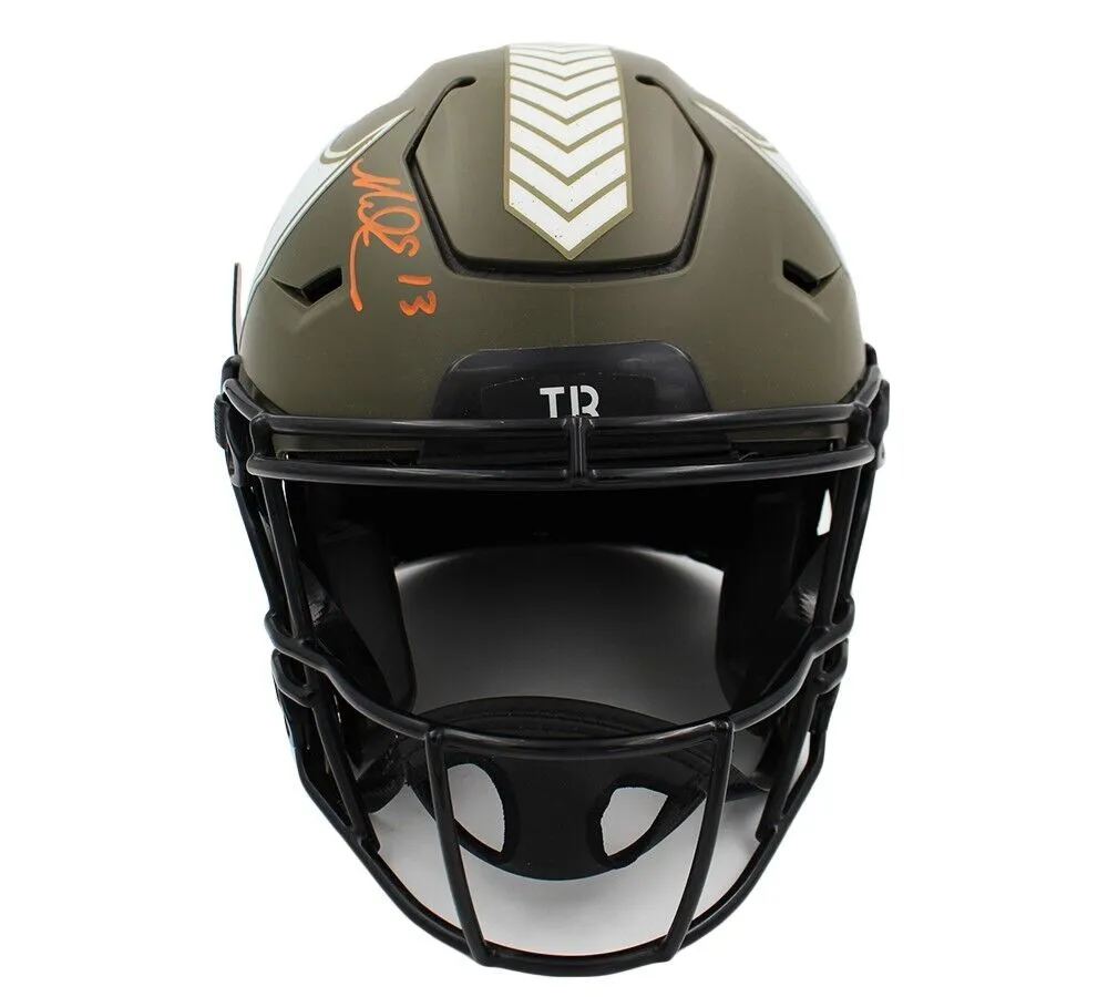Rob Gronkowski and Mike Evans Signed Tampa Bay Buccaneers Speed Flex STS Helmet