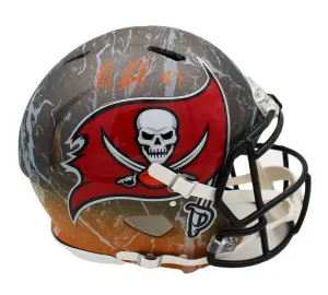 Rob Gronkowski Signed Tampa Bay Buccaneers Speed Authentic Custom NFL Helmet