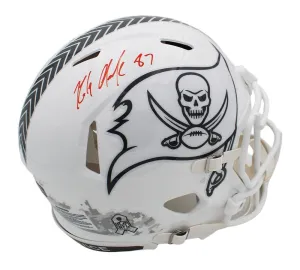 Rob Gronkowski Signed Tampa Bay Buccaneers Speed Authentic STS 3 NFL Helmet