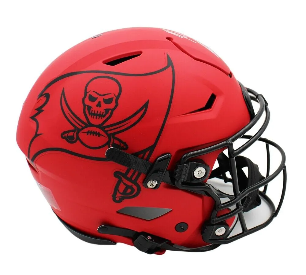 Rob Gronkowski Signed Tampa Bay Buccaneers Speed Flex Authentic Rave NFL Helmet