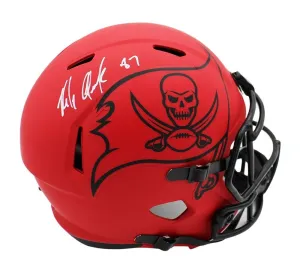 Rob Gronkowski Signed Tampa Bay Buccaneers Speed Full Size Rave NFL Helmet