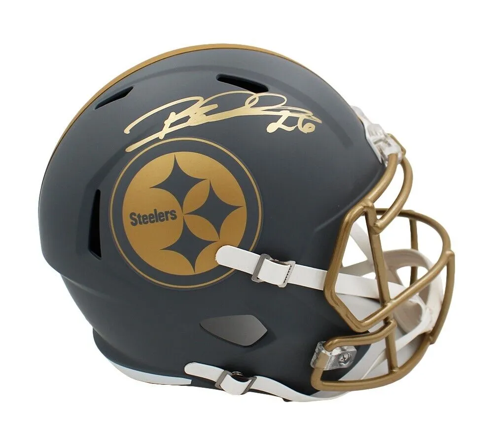 Rod Woodson Signed Pittsburgh Steelers Speed Full Size Slate NFL Helmet