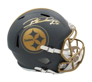 Rod Woodson Signed Pittsburgh Steelers Speed Full Size Slate NFL Helmet