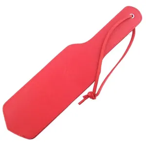 Rouge Garments 13 Inch Red Double Sided Leather Paddle
