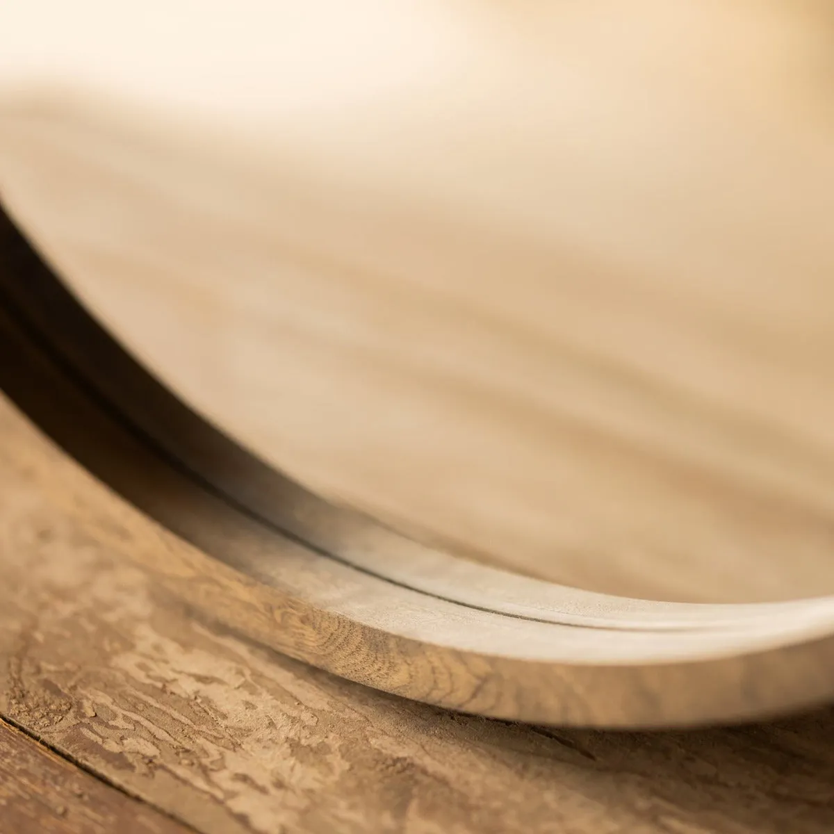 Round Wood Wall Mirror | Rita Mirror