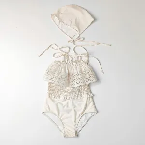 Ruffle Floral Swimsuit