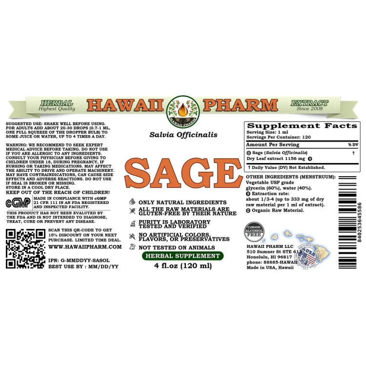 Sage (S. officinalis)