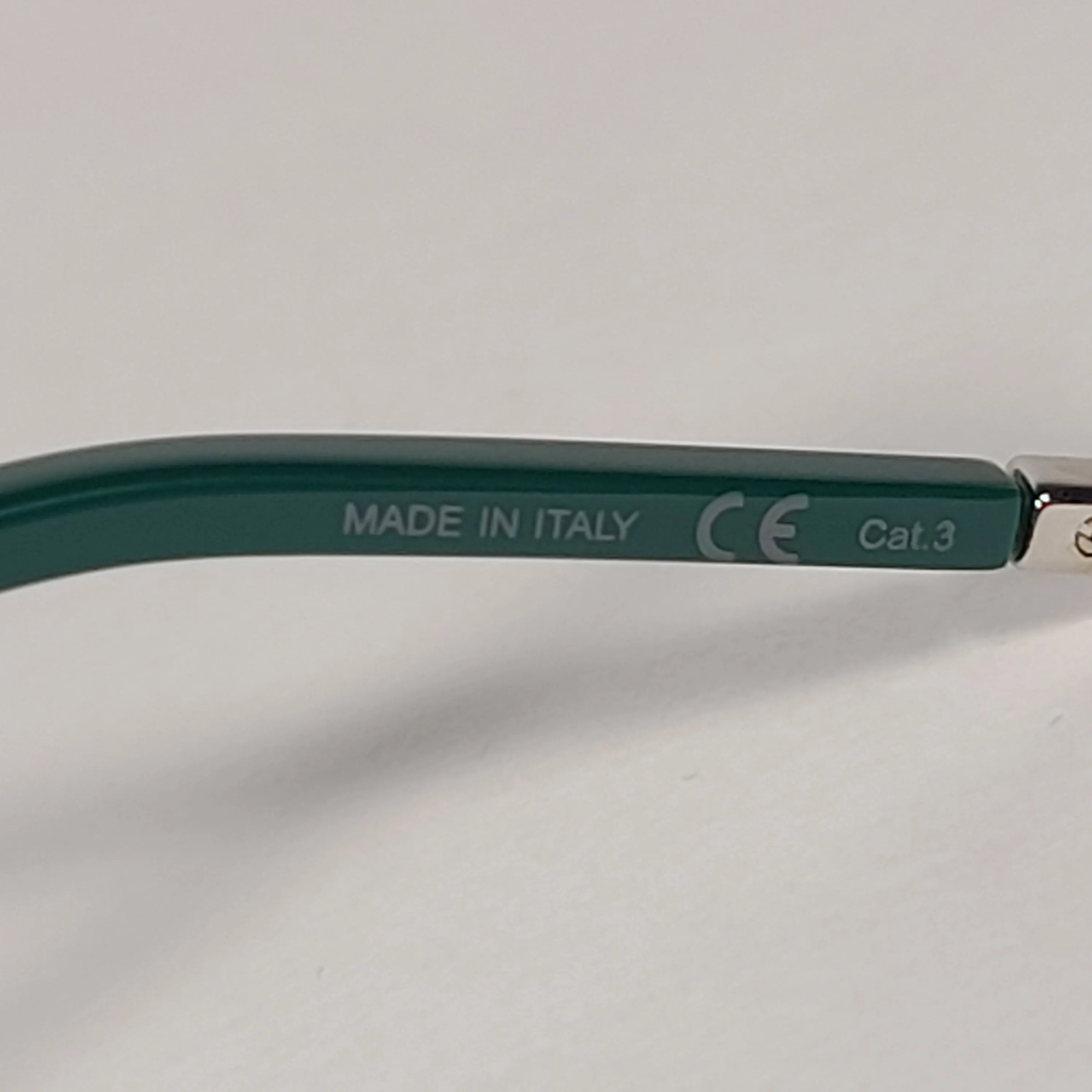 Saint Laurent Round Club Sunglasses Green Metal Frame Green Lens SL28 METAL 004