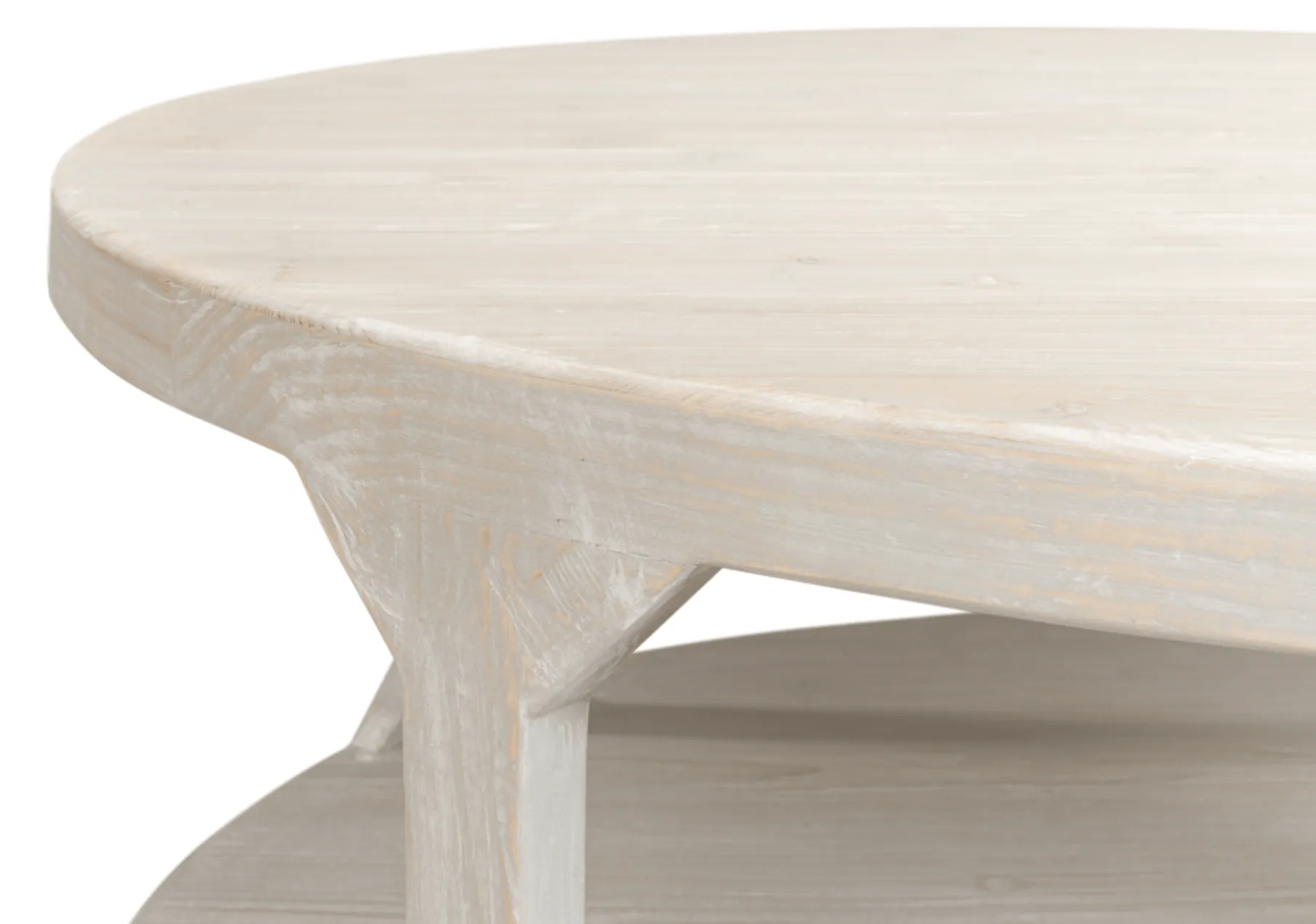 San Juan Beach Coffee Table - White Wash