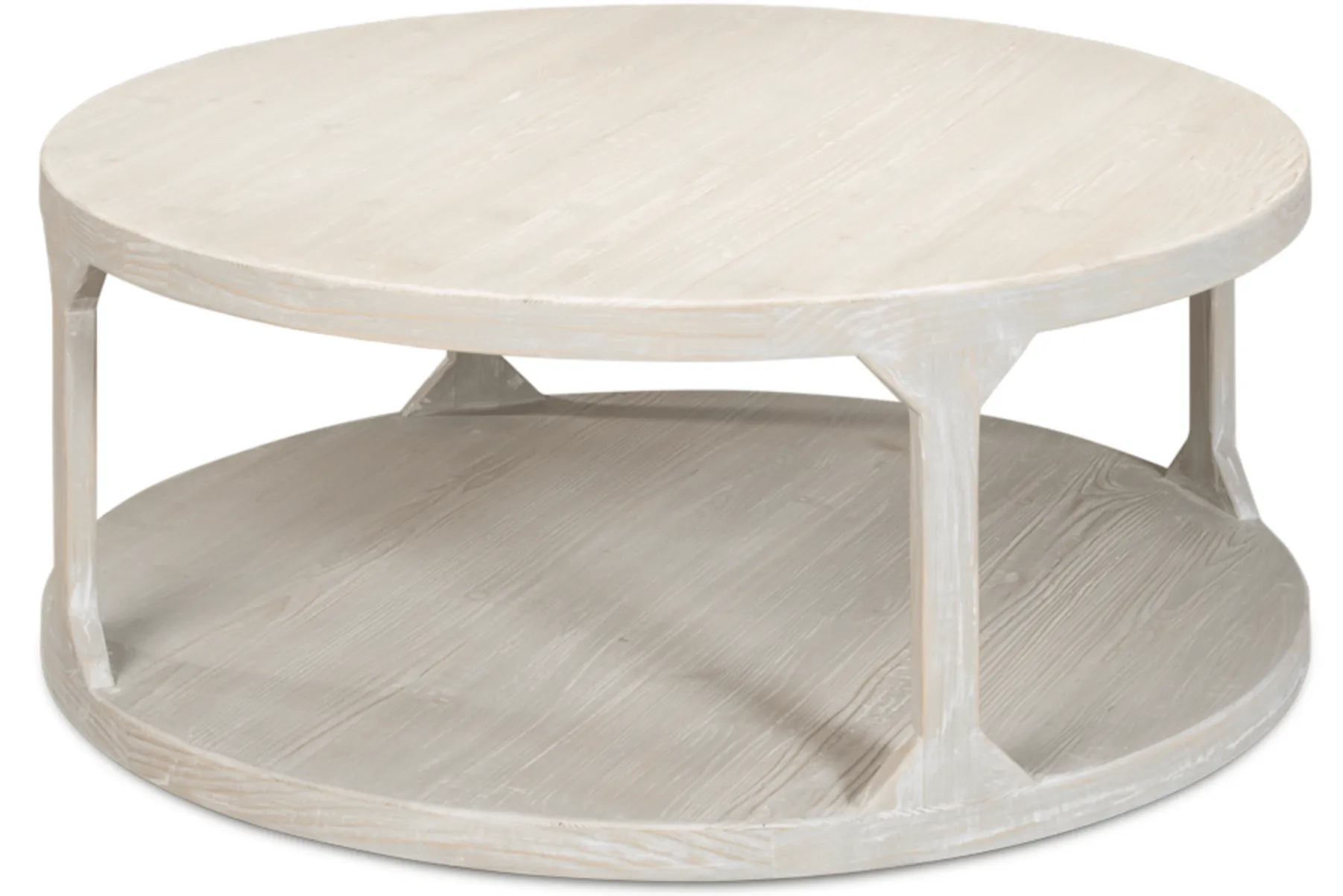 San Juan Beach Coffee Table - White Wash