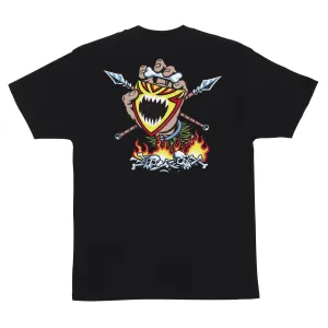 SANTA CRUZ Salba Screaming Witch Tee Black