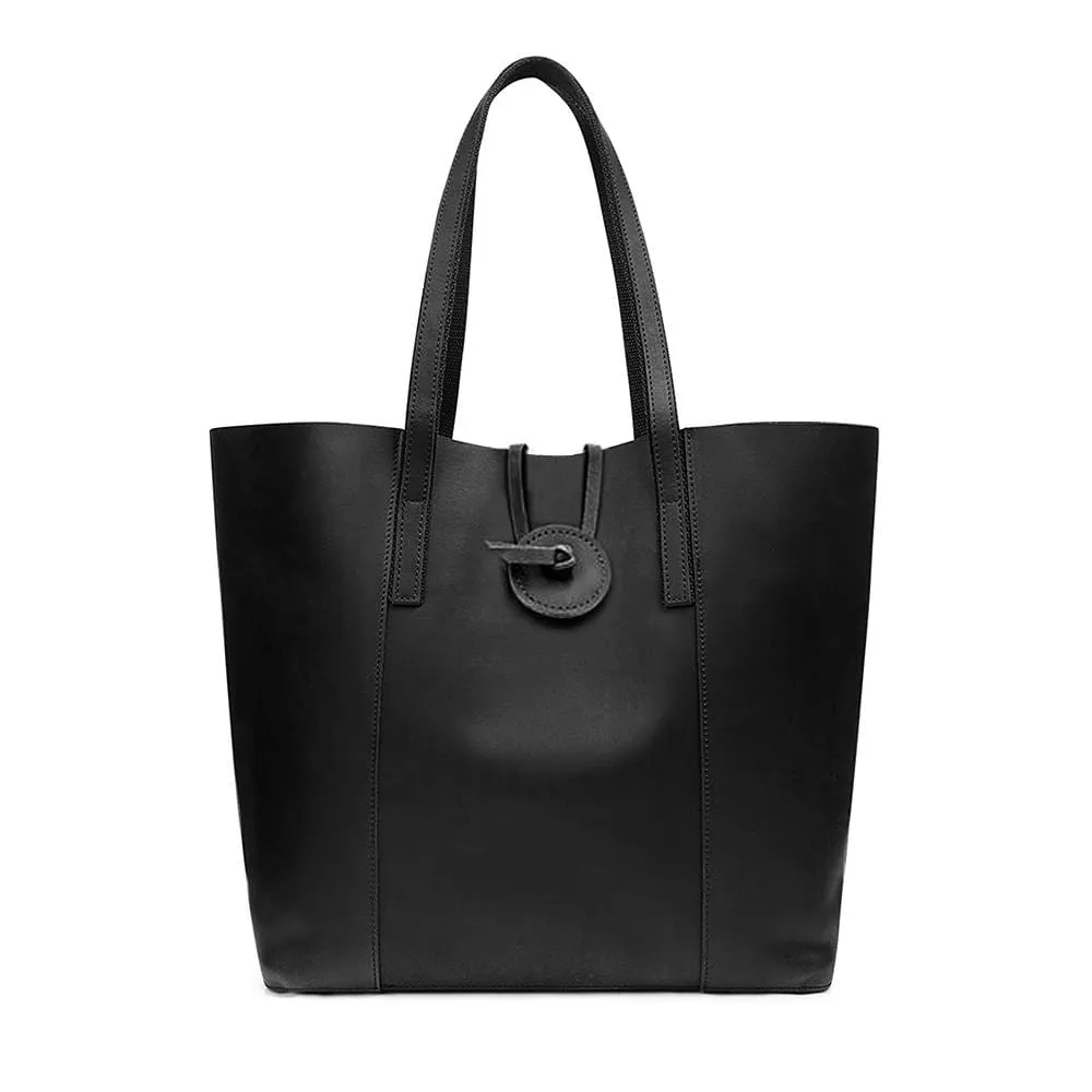 Savannah Leather Tote   FREE Matching Vanity Bag   3 FREE Wallets