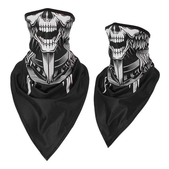 Schlauchschal Ritter Totenkopf