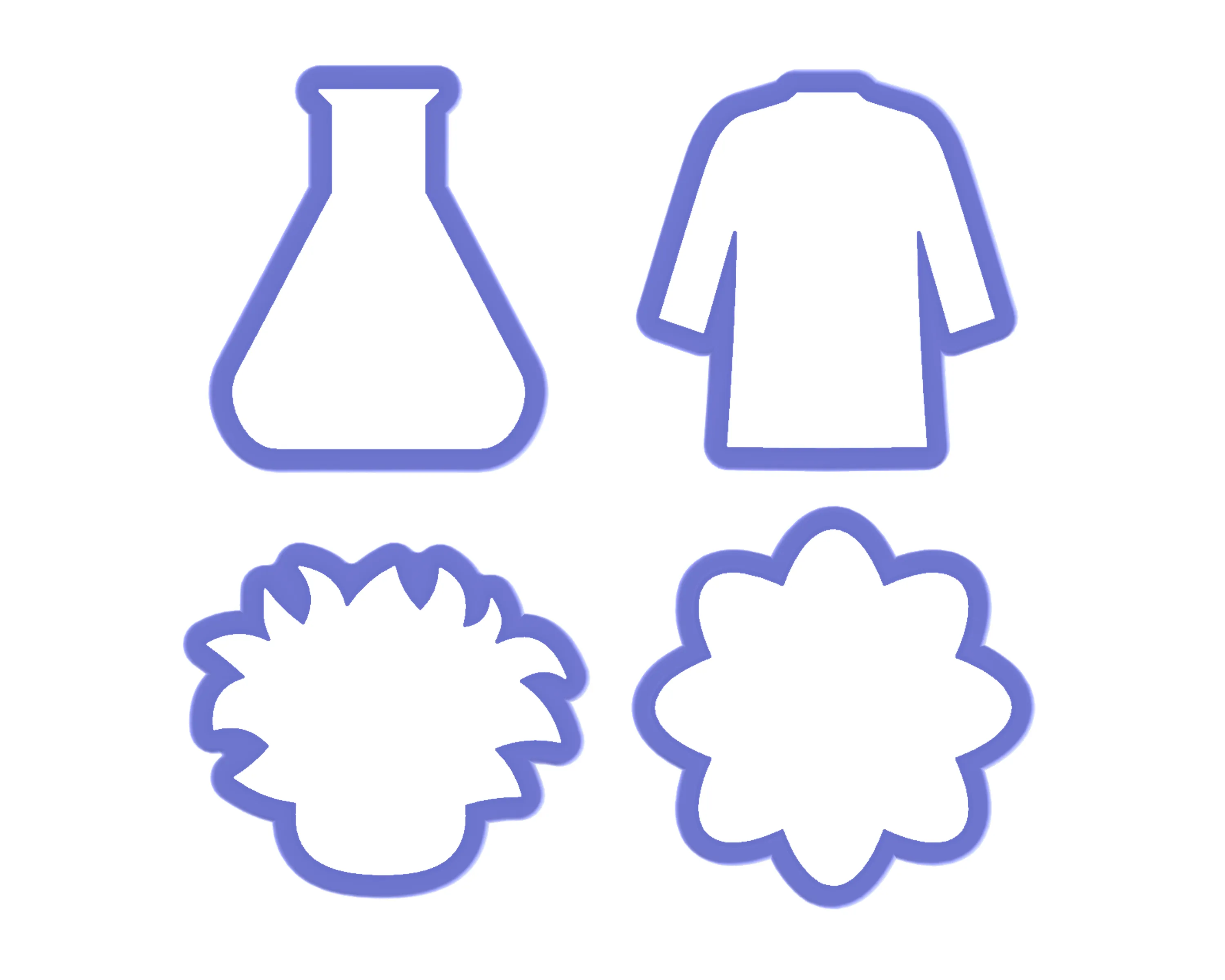 Science Cookie Cutter Set