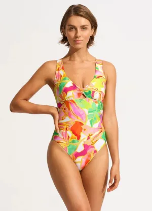 SEAFOLLY- WOMEN'S WONDERLAND 1 PC SWIMSUIT