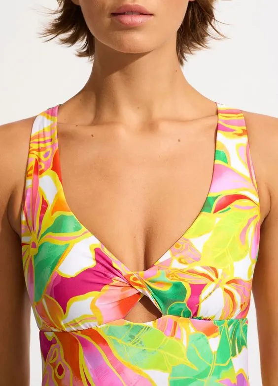 SEAFOLLY- WOMEN'S WONDERLAND 1 PC SWIMSUIT