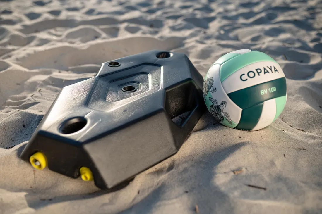 Set (Filet et poteaux) de Beach volley d'initiation BV100