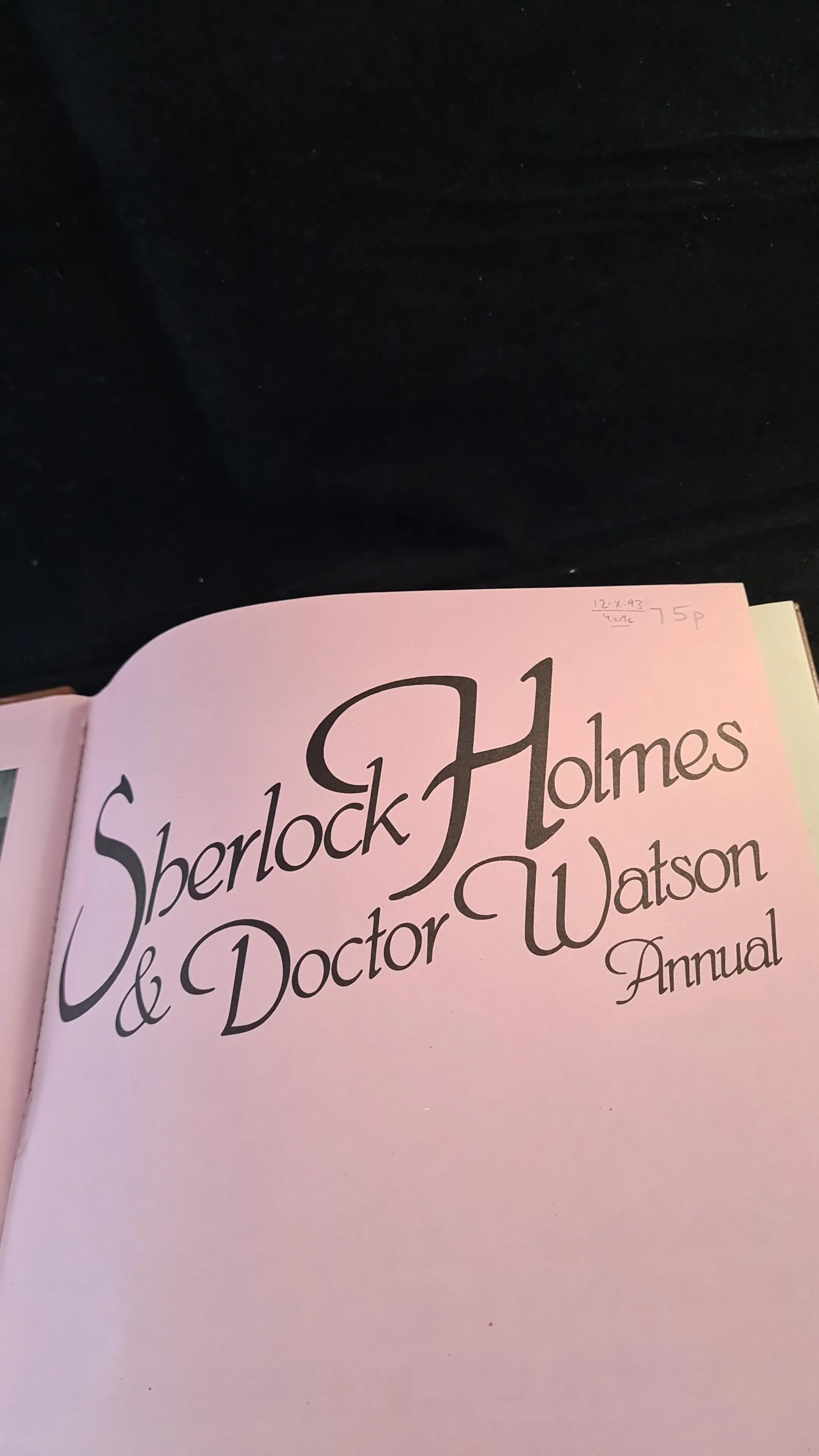 Sherlock Holmes & Doctor Watson Annual 1979, Grandreams