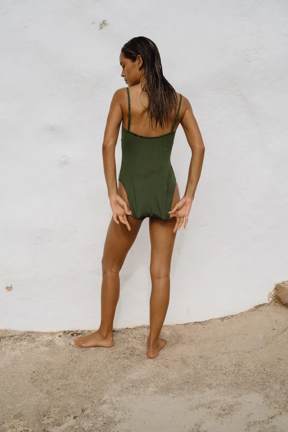 SHIVAru Swimsuit - forest green
