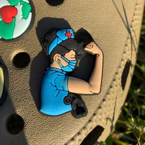 SHOE CHARMS -  FRONT LINE HERO