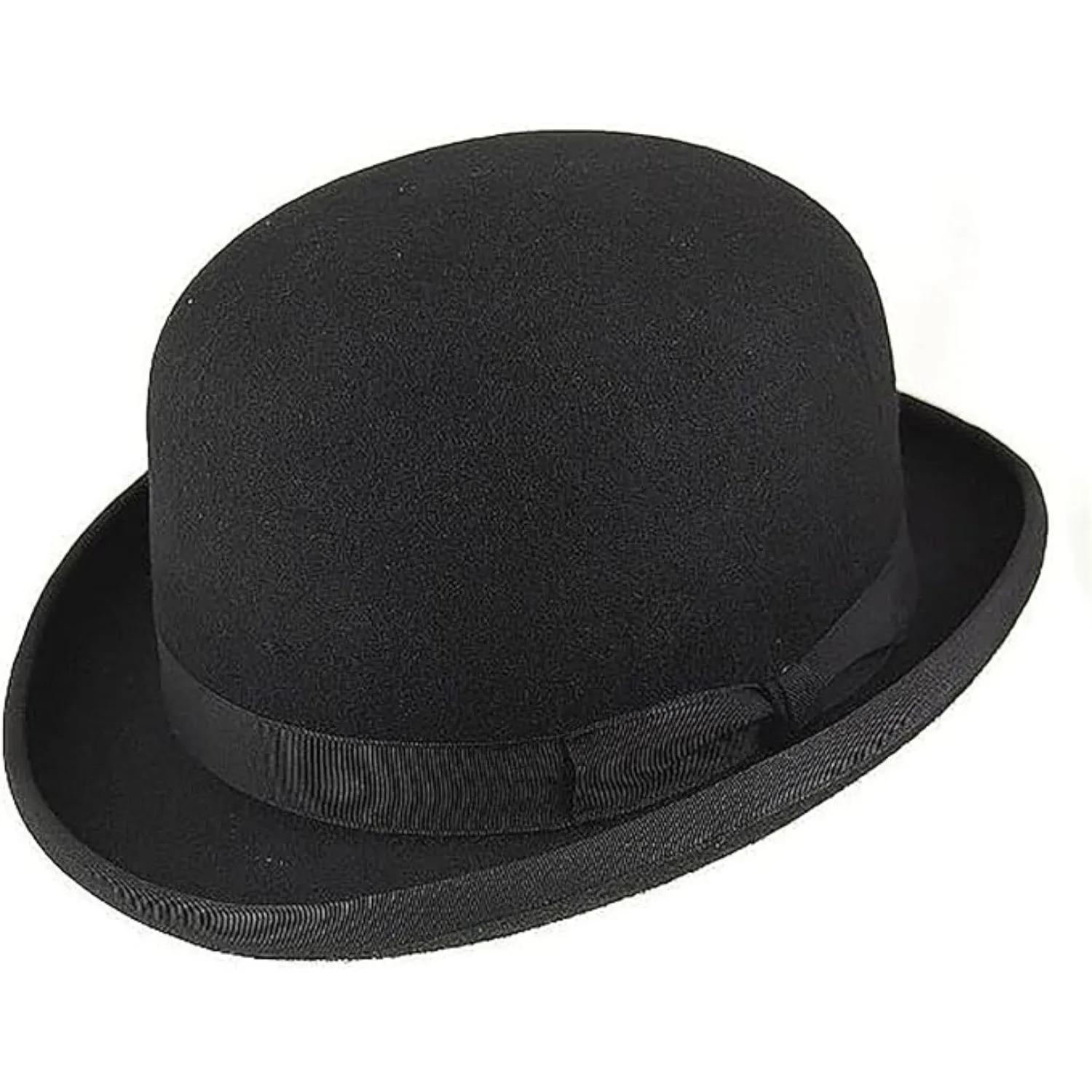 Short Rolled Brim Fedora Hat