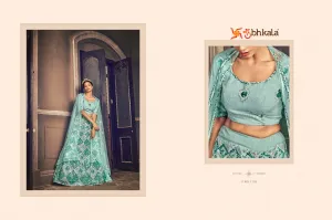 Shubhkala Designer Bridal Net Lehenga Choli | 1705