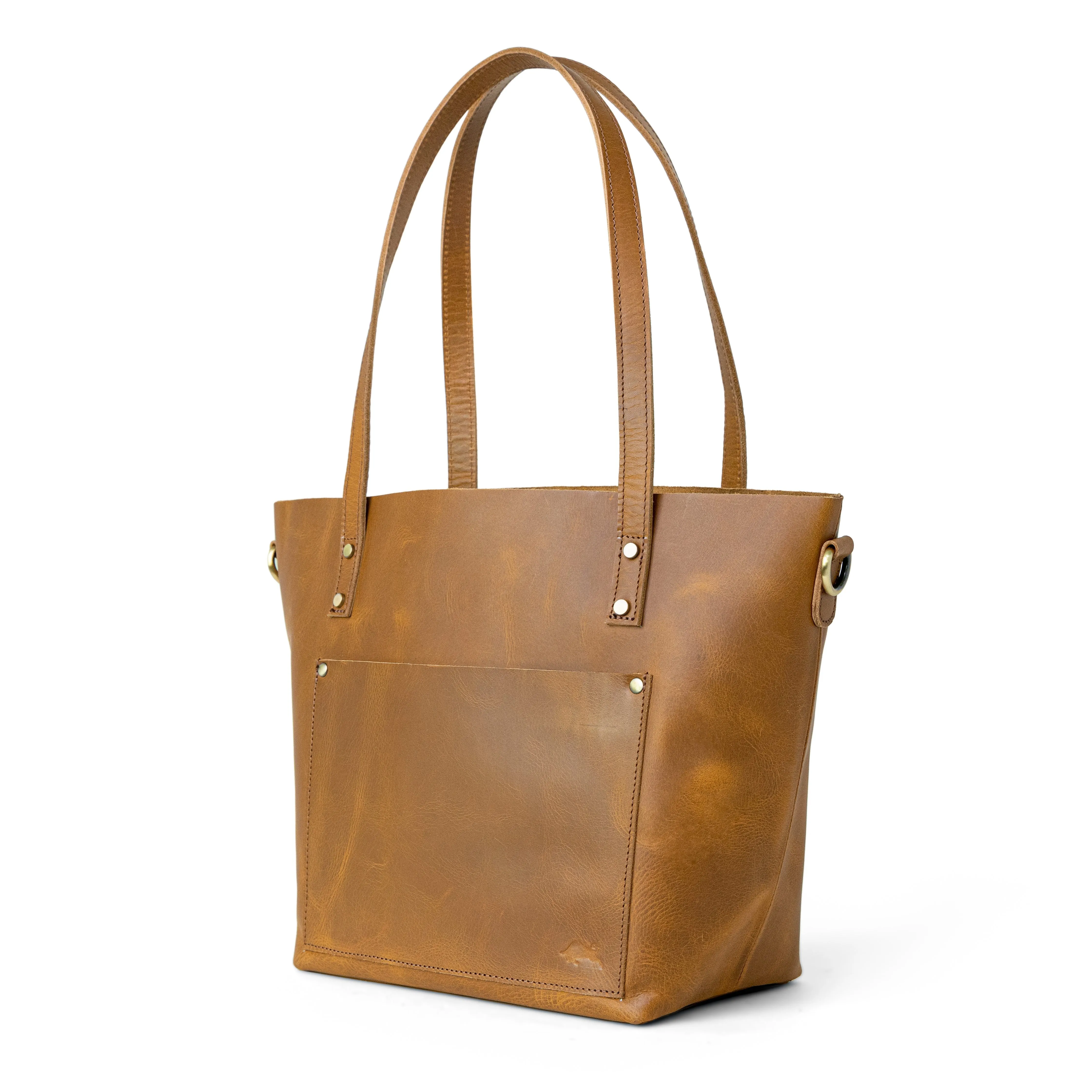 Sienna Buffalo Leather Tote Bag
