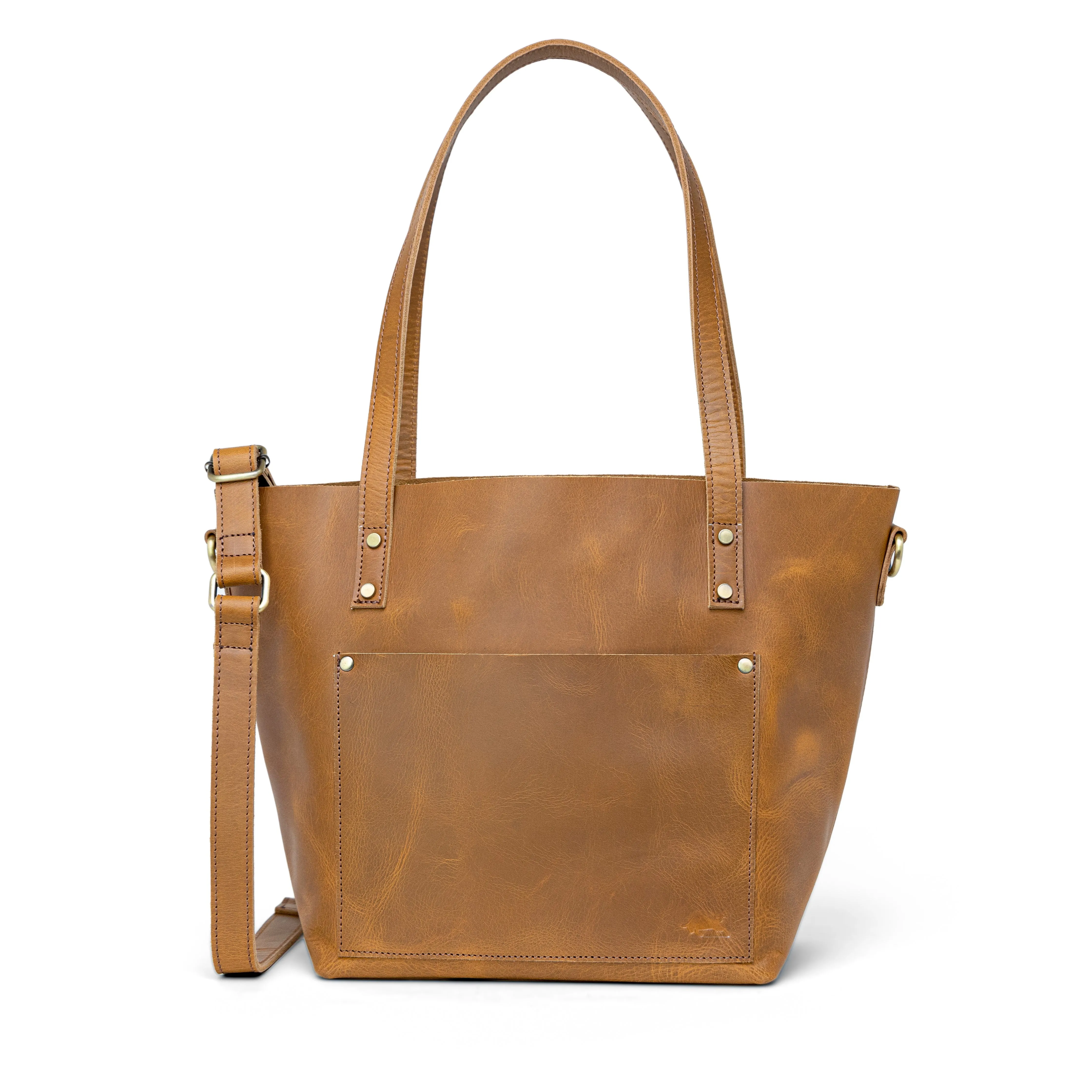 Sienna Buffalo Leather Tote Bag